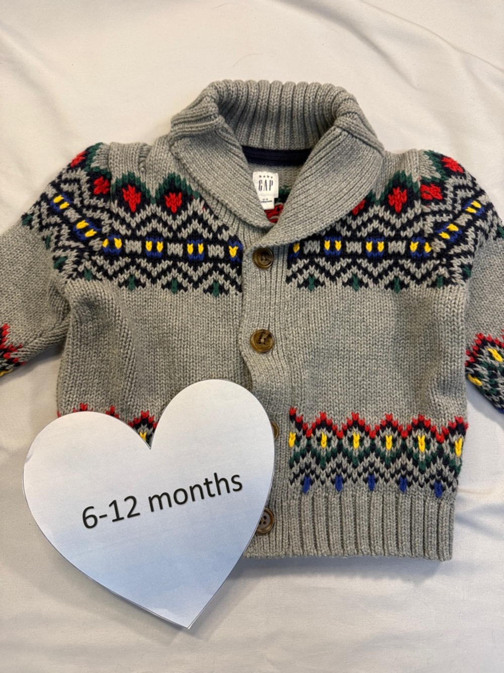 GAP  Baby - Knit button down cardigan